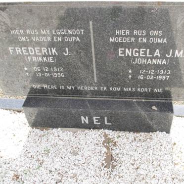 NEL Frederik J. 1912-1996 &amp; Engela J.M. 1913-1997