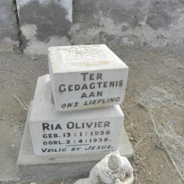 OLIVIER Ria 1938-1938