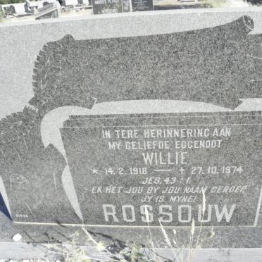 ROSSOUW Willie 1918-1974