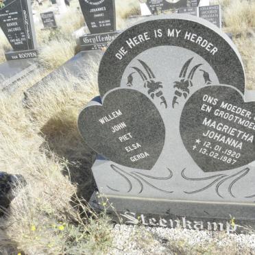 STEENKAMP Magrietha Johanna 1920-1987