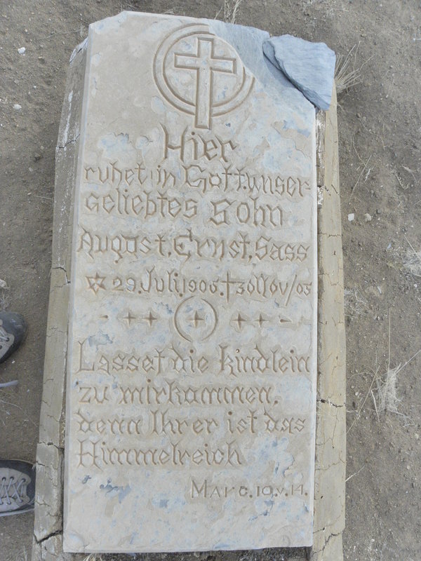 SASS August Ernst 1905-1905