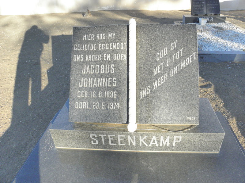 STEENKAMP Jacobus Johannes 1896-1974