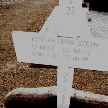STEYN Anneke Diana 1952-1991