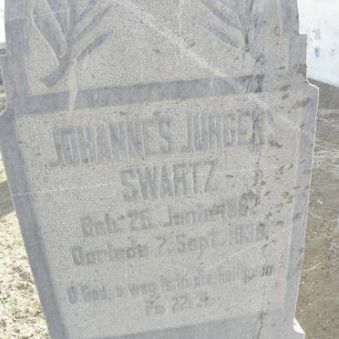 SWARTZ Johannes Jurgens 1882-1938