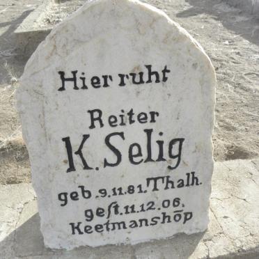 SELIG K. 1881-1906