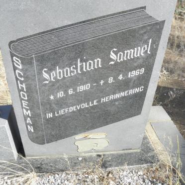 SCHOEMAN Sebastian Samuel 1910-1969