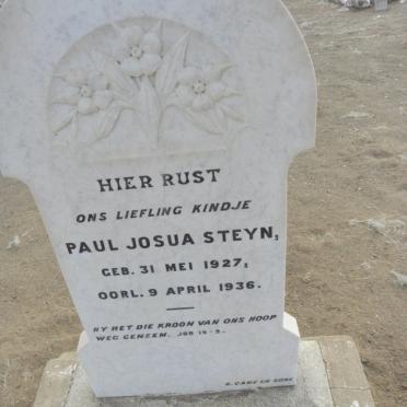 STEYN Paul Josua 1927-1936