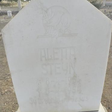 STEYN Aletta 1954-1954