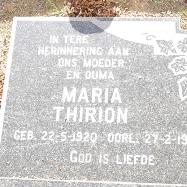 THIRION Maria 1920-1994