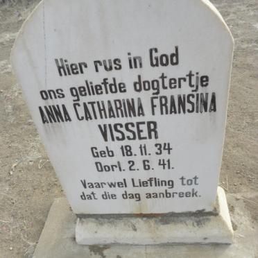 VISSER Anna Catharina Fransina 1934-1941