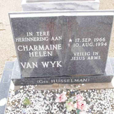 WYK Charmaine Helen, van nee HUSSELMAN 1966-1994