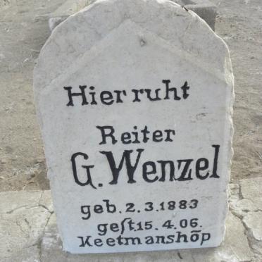 WENZEL G. 1883-1906