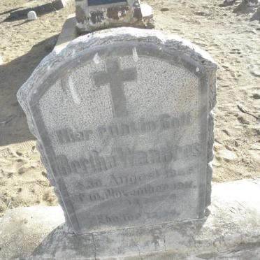 WANDROS Bertha 1886-1911