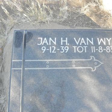 WYK Jan H., van 1939-1983