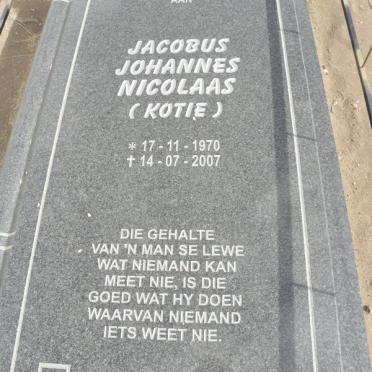 WASSERFALL Jacobus Johannes Nicolaas 1970-2007