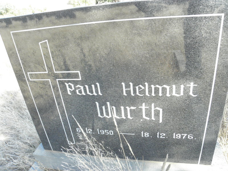 WURTH Paul Helmut 1950-1976