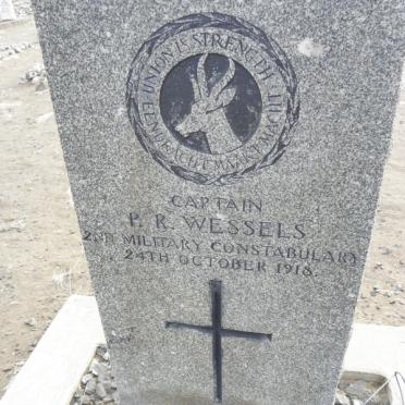 WESSELS P.R. -1918