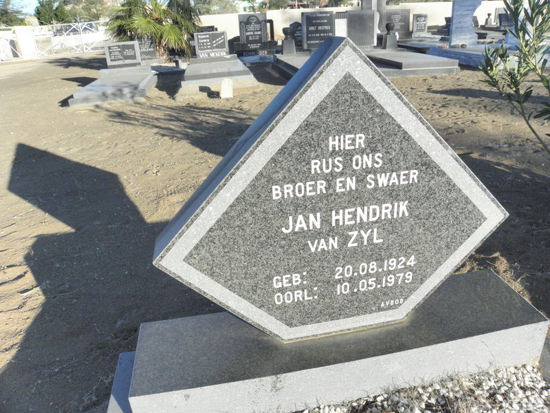 ZYL Jan Hendrik, van 1924-1979