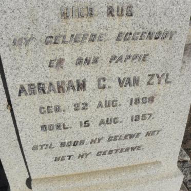 ZYL Abraham C., van 1888-1957