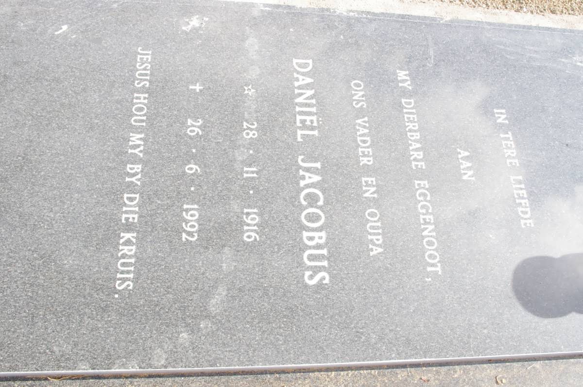 ? Daniel Jacobus 1916-1992