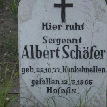 SCHÄFER Albert  1877-1905