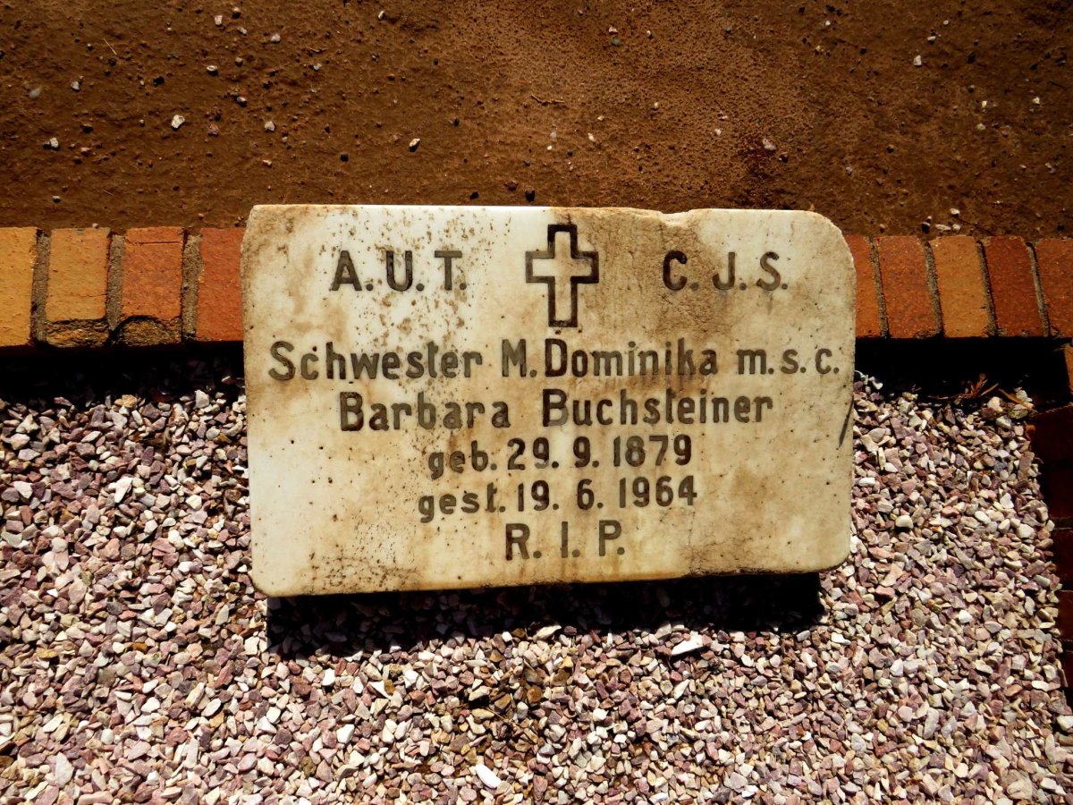 BUCHSTEINER Barbara 1879-1964