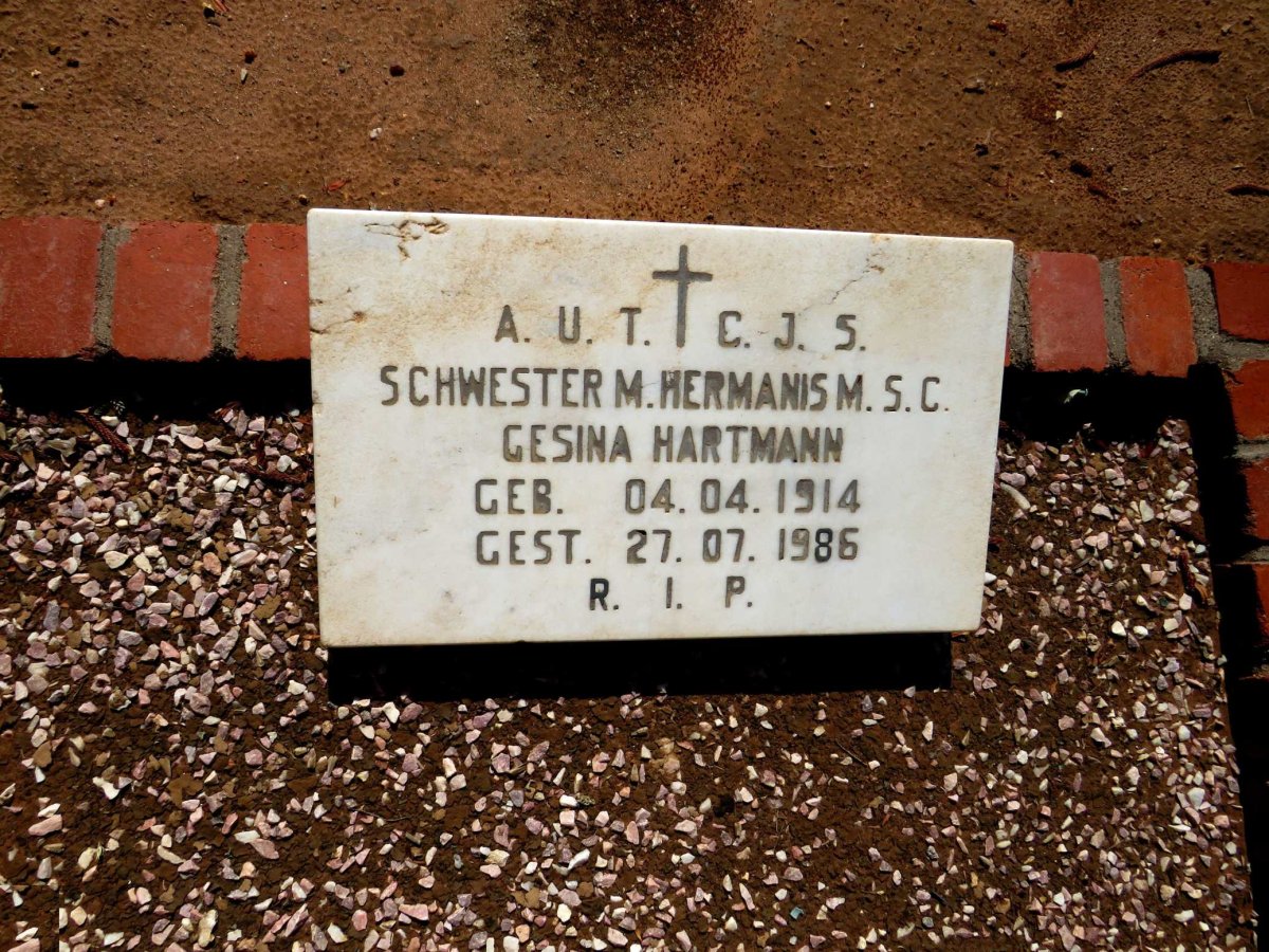 HARTMANN Gesina 1914-1986