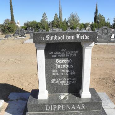 DIPPENAAR Barend Jacobus 1931-1992