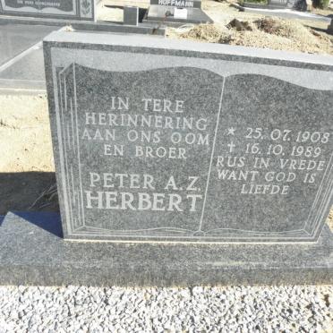 HERBERT Peter A.Z. 1908-1989