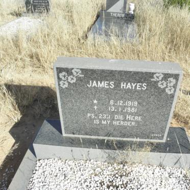 HAYES James 1919-1981