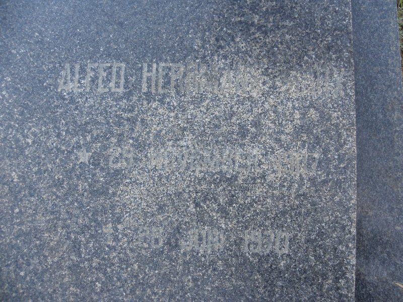 HERMANN Alfed 1907-1970