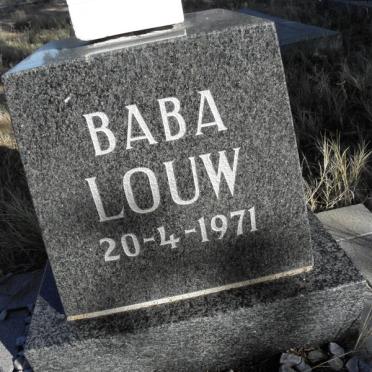LOUW Baba 1971