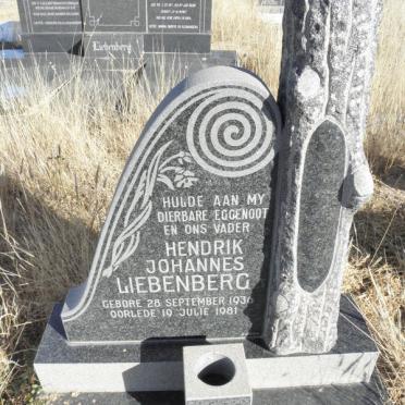 LIEBENBERG Hendrik Johannes 1936-1981