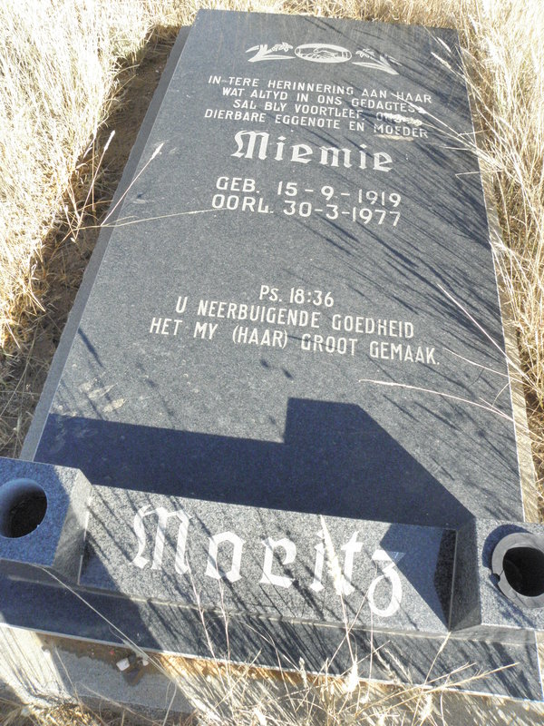 MARITZ Miemie 1919-1977