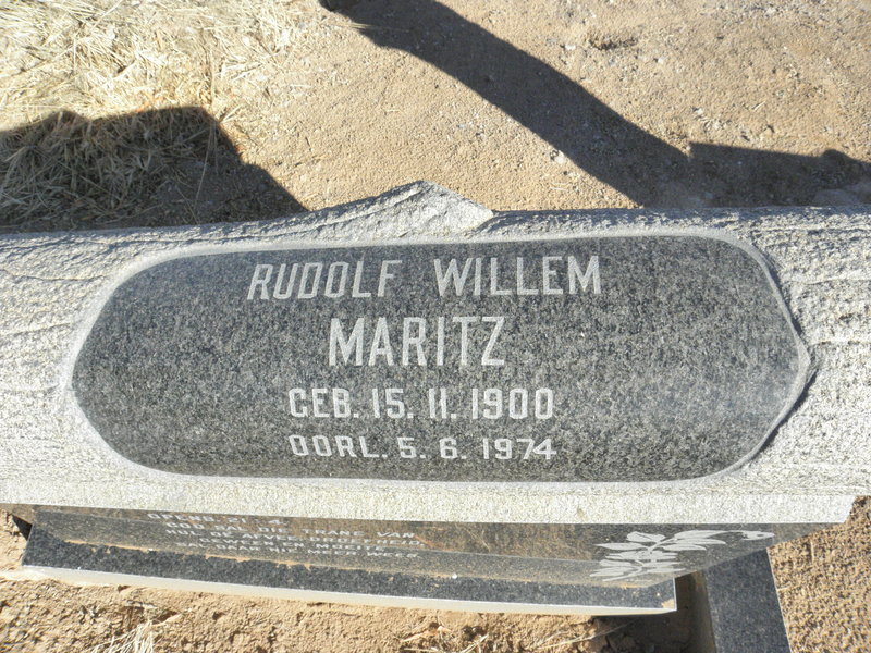 MARITZ Rudolf Willem 1900-1974