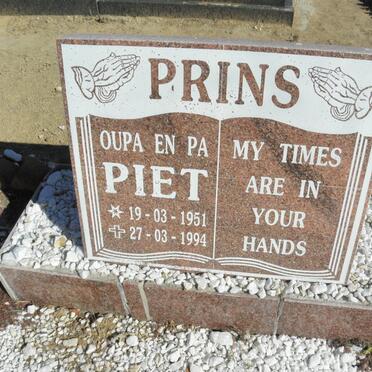 PRINS Piet 1951-1994