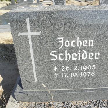 SCHEIDER Jochen 1905-1978