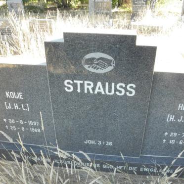STRAUSS J.H.L. 1897-1968 &amp; H.J. VLOK 1903-1980