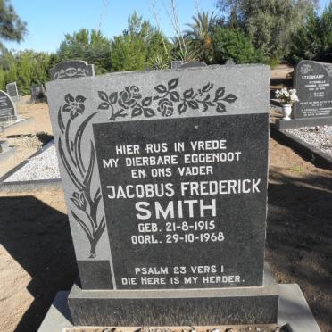 SMITH Jacobus Frederick 1915-1968