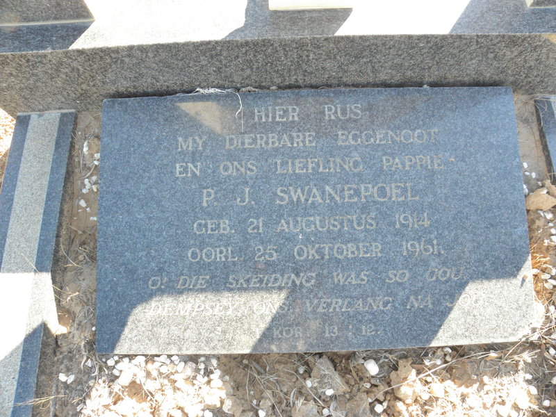 SWANEPOEL P.J. 1914-1961