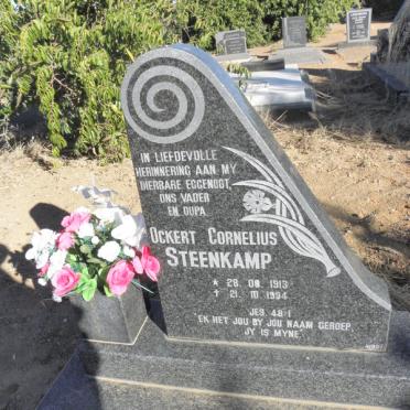 STEENKAMP Ockert Cornelius 1913-1994