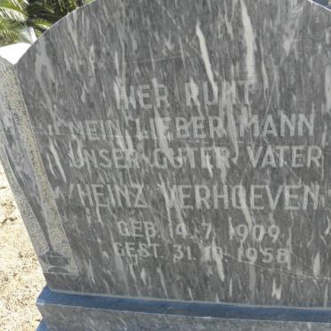 VERHOEVEN Heinz 1909-1958