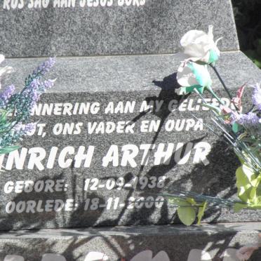 ? Heinrich Arthur 1938-2000 