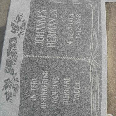 ZYL Johannes Hermanus, van 1904-1968 &amp; Alida Cornelia 1917-1960 