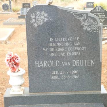 DRUTEN Harold, van 1900-1966