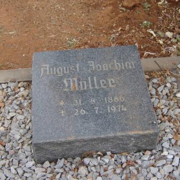 MULLER August Joachim 1886-1974