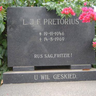 PRETORIUS L.J.F 1946-1969
