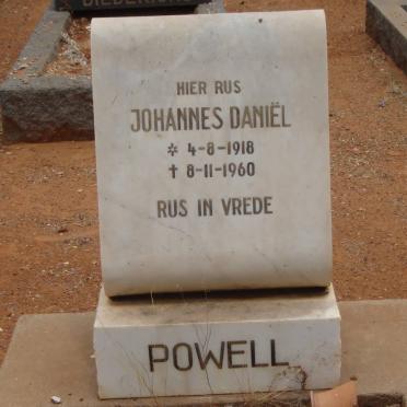POWELL Johannes Daniel 1918-1960