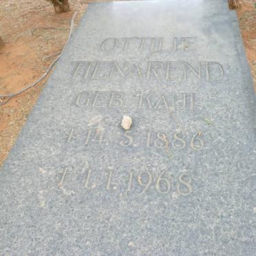 TIENAREND Ottilie nee KAUL 1886-1968