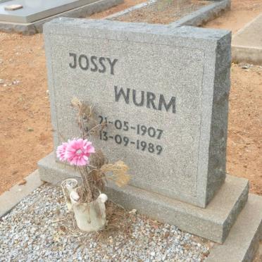 WURM Jossy 1907-1989